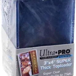 Top 10 😉 Ultra Pro Card Supplies Toploader Series 3" X 4" Thick Toploader 75pt Card Holders [25 Count] 💯