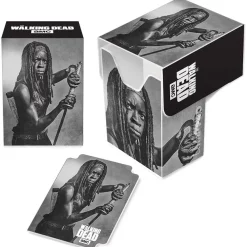 Outlet ❤️ Ultra Pro The Walking Dead Card Supplies Michonne Deck Box 🌟