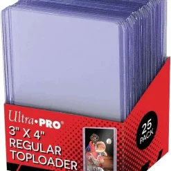 Discount ✨ Ultra Pro Card Supplies 3" X 4" Regular Toploader Card Holders [25 Count, Ultra Clear] ⌛