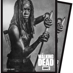 Flash Sale ✔️ Ultra Pro Card Supplies The Walking Dead Michonne Standard Card Sleeves [50 Count] 🌟