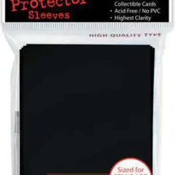 Best Pirce 🤩 Ultra Pro Card Supplies Deck Protector Black Standard Card Sleeves [50 Count] 🧨