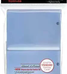 Best Sale ❤️ Ultra Pro Card Supplies Deck Protector Clear Standard Card Sleeves [100 Count] ⭐