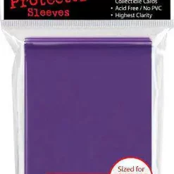 Cheap 😉 Ultra Pro Card Supplies Deck Protector Purple Standard Card Sleeves [50 Count] 🤩
