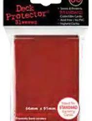 Discount ✔️ Ultra Pro Card Supplies Deck Protector Red Standard Card Sleeves [50 Count] ✔️