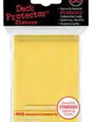 Discount 🔥 Ultra Pro Card Supplies Deck Protector Yellow Standard Card Sleeves [50 Count] 😀