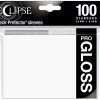 Top 10 👏 Ultra Pro Card Supplies Eclipse Pro-Gloss Arctic White Standard Card Sleeves [100 Count] ✨