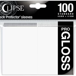 Top 10 👏 Ultra Pro Card Supplies Eclipse Pro-Gloss Arctic White Standard Card Sleeves [100 Count] ✨