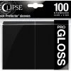 Best deal 🛒 Ultra Pro Card Supplies Eclipse Pro-Gloss Jet Black Standard Card Sleeves [100 Count] ✔️