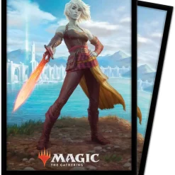 Cheap 😀 Ultra Pro MtG Trading Card Game Zendikar Rising Nahiri, Heir of the Ancients Standard Card Sleeves [100 Count] ⭐