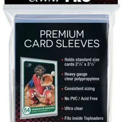 Best reviews of ⭐ Ultra Pro Card Supplies Premium Card Sleeves Standard [100 Count] ✔️