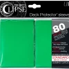 Budget ✨ Ultra Pro Card Supplies Eclipse Pro-Matte Green Standard Card Sleeves [80 Count] ✔️