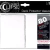 Best Sale 🧨 Ultra Pro Card Supplies Eclipse Pro-Matte White Standard Card Sleeves [80 Count] 🥰