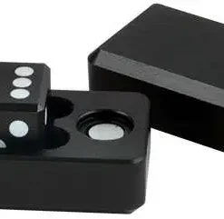 Hot Sale ⭐ Ultra Pro Gravity Dice 2 Six-Sided 0.630-Inch Dice Set [Black] 🧨