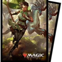 Discount 💯 Ultra Pro MtG Ikoria Vivien, Monster's Advocate Standard Card Sleeves [100 Count] 👏