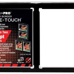 Budget 😀 Ultra Pro Card Supplies Black Border One-Touch Magnetic Card Holder [35 pt, 2 Card ] ✨