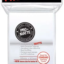 Brand new 👏 Ultra Pro Card Supplies Non-Glare Pro-Matte White Standard Card Sleeves [100 Sleeves] 😉