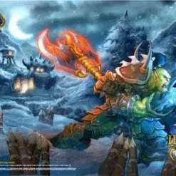 New 😉 World of Warcraft Card Supplies Heroes of Azaroth Play Mat ✔️