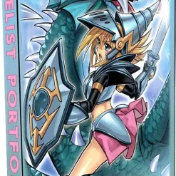Top 10 ⌛ YuGiOh Trading Card Game Card Supplies Dark Magician Girl The Dragon Knight 9-Pocket Portfolio [Includes 10 Pages!] ✔️